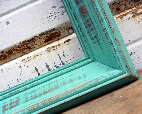 11x14 LARGE Chunky Picture  FRAME - Shabby Chic Distressed Picture Frames Gallery Mantle Wall Wedding Decor Romantic Cottage