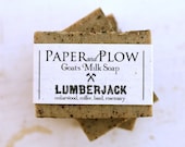 Lumberjack All Natural Handmade Goat Milk Soap: Cedarwood, Basil, Rosemary