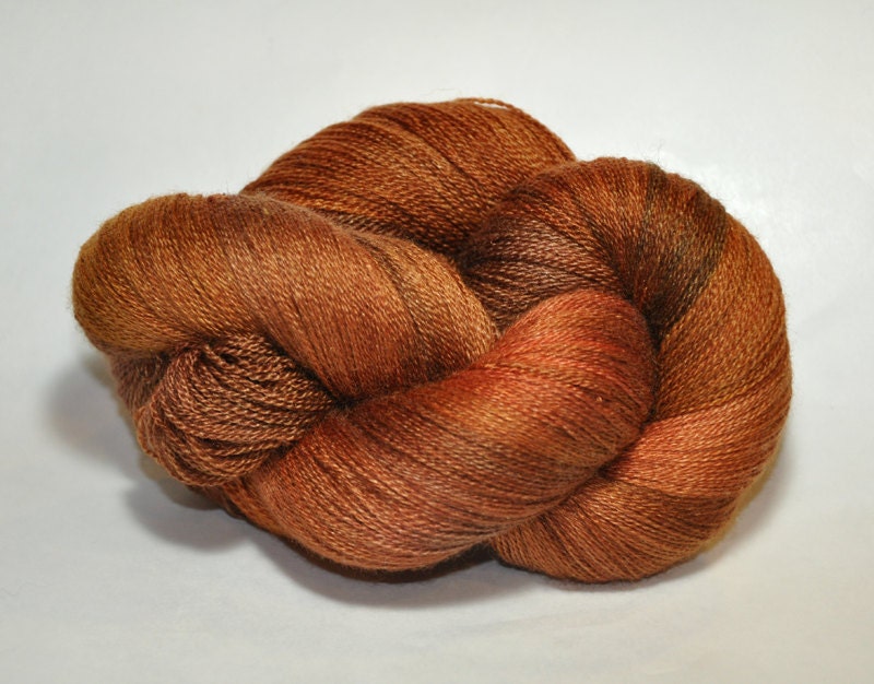 Trojka 2 ply lace - Chestnut