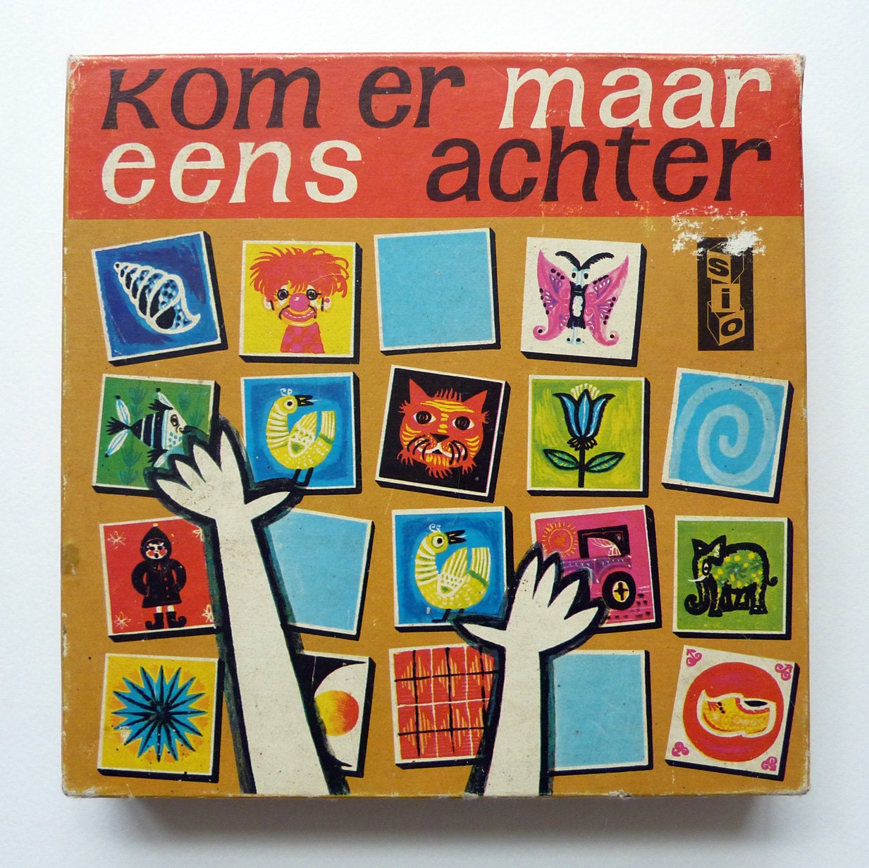 Vintage Dutch memory game