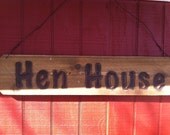 Chicken Coop Sign