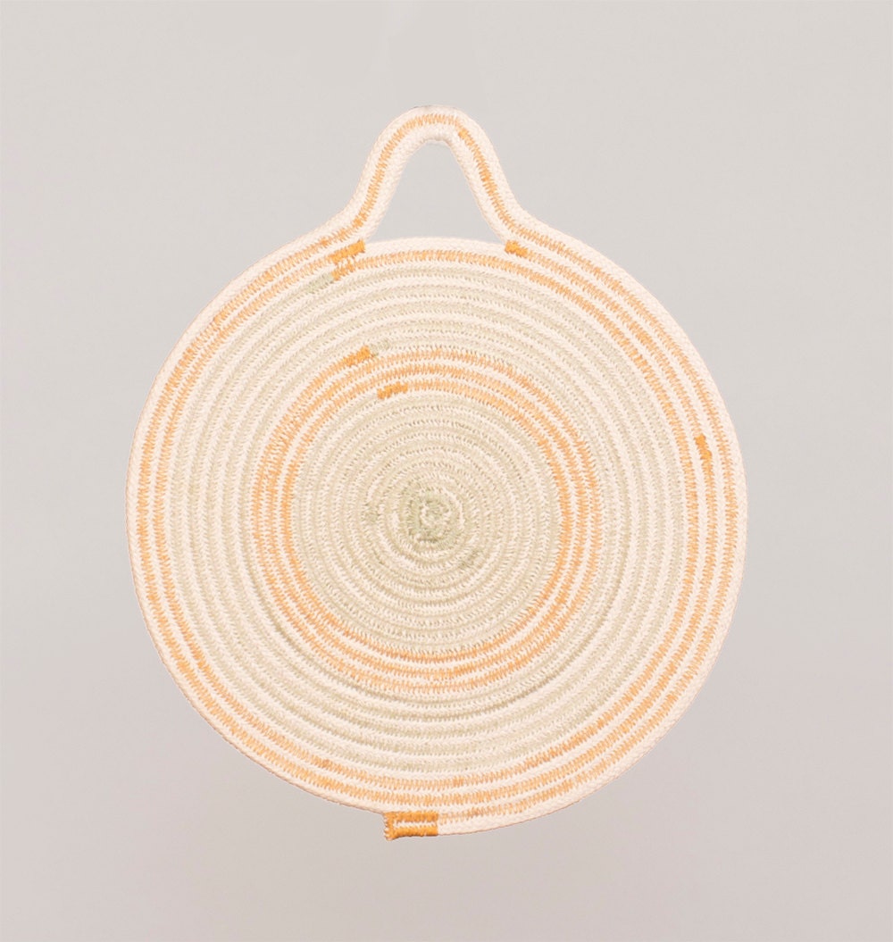 Sash Cord Tray (Orange and Green)