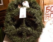 Peace Sign Wreath