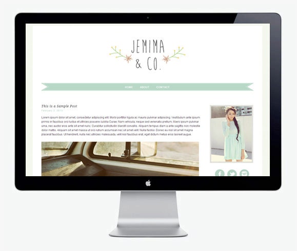 Jemima - Self Hosted Wordpress theme