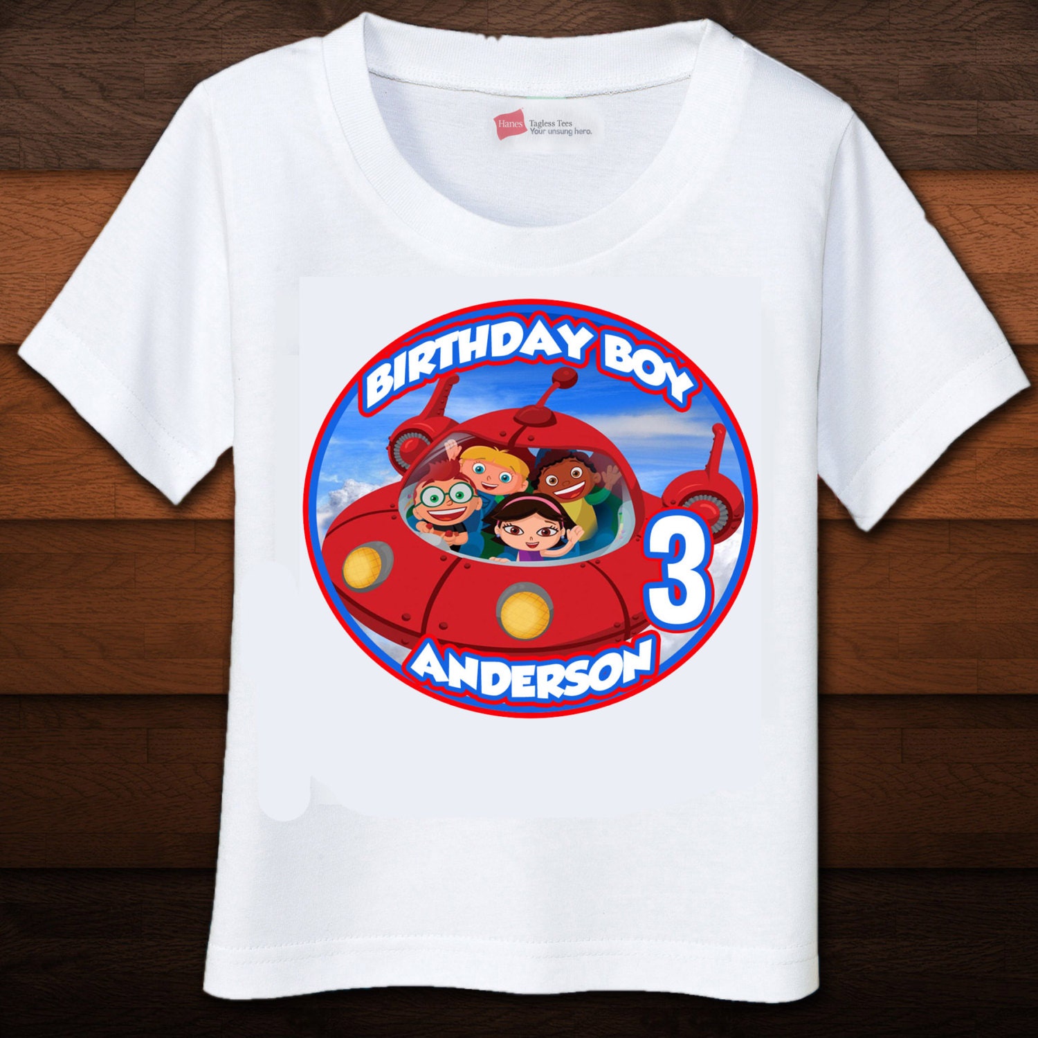 little einsteins birthday shirt