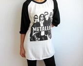 Metallica Shirt James Hetfield T-Shirt Baseball Raglan Tee Shirts Long Sleeve Men Women T-Shirts Unisex Size S M L