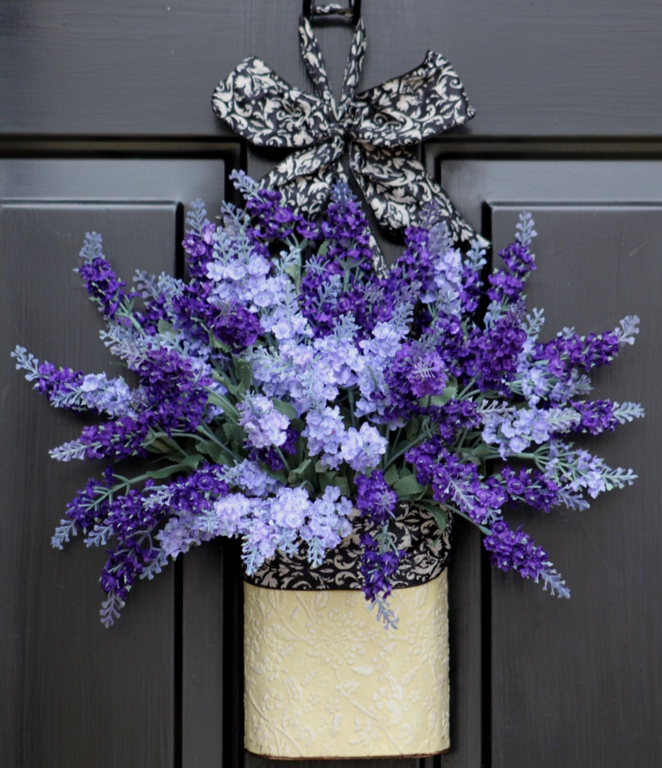 Spring Wreath - Mothers Day - Home Decor -Country Cottage -