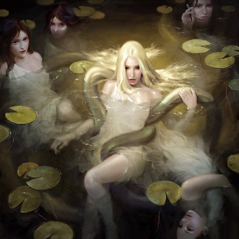 The Naiads 30x30