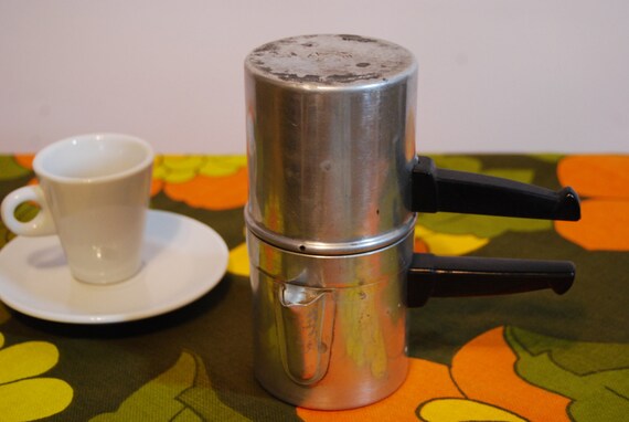 Vintage Neapolitan Italian Espresso Maker 2-3 by InMyGrannysAttic