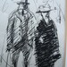 Swedish Couple - pen and ink sketch copy by D Messenger