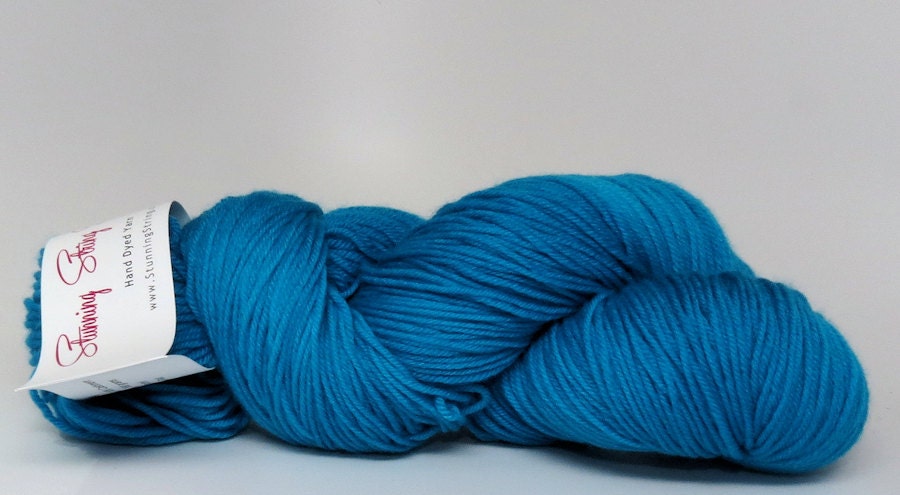 Luxury Fingering Weight - Merino, Cashmere & Nylon - Adriatic Sea 100 g - 425 yds
