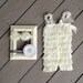 Ivory Cream Vintage Silk Lace Ruffle Romper with headband of your choice, Photo Prop, Baby Romper, Baby Headband, Shabby Chic