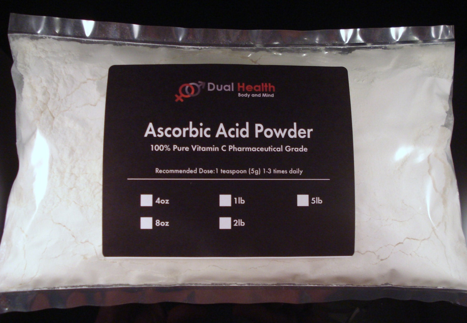5 lb. (2.27kg) Ascorbic Acid Vitamin C Powder Pure Reduce Wrinkles Anti Aging Antioxidant