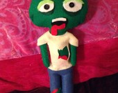 Zombie Bob Doll 12 Inches