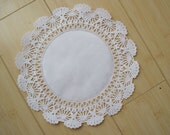 50 White paper lace doily doilies 10 inch size Il_170x135