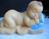 Vintage,Rare Baby Child's room night lite  1950 plastic Plastic Doll