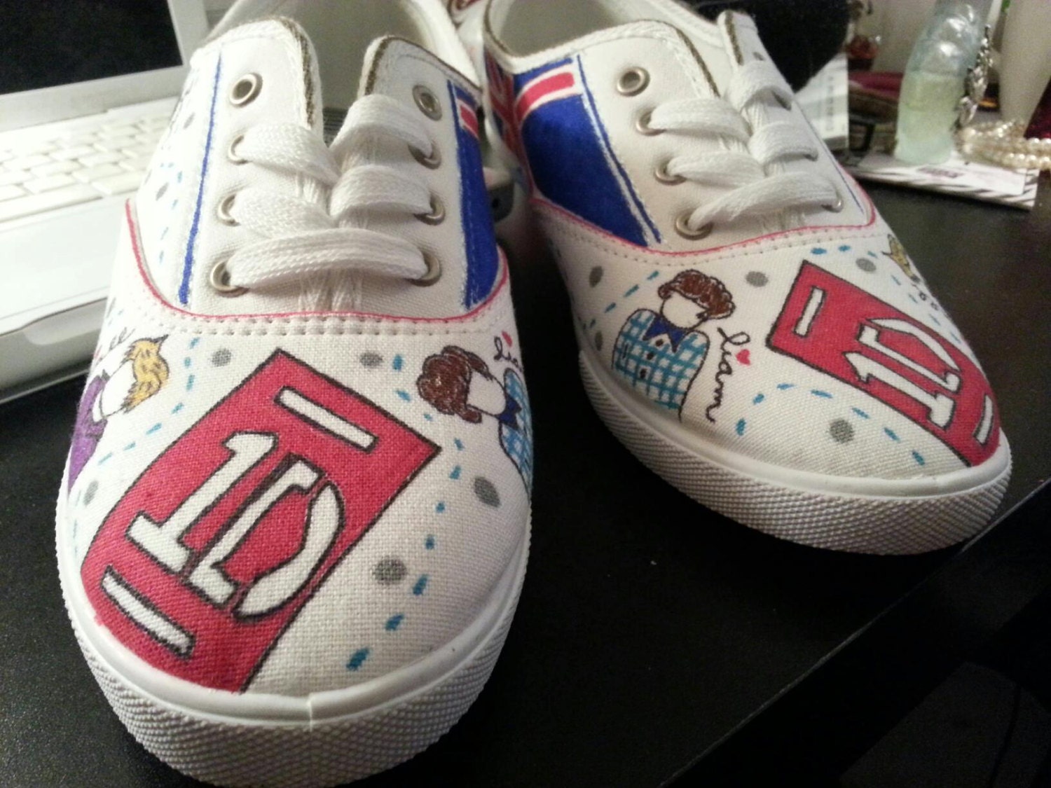 Items similar to One Direction Women's Shoes on Etsy