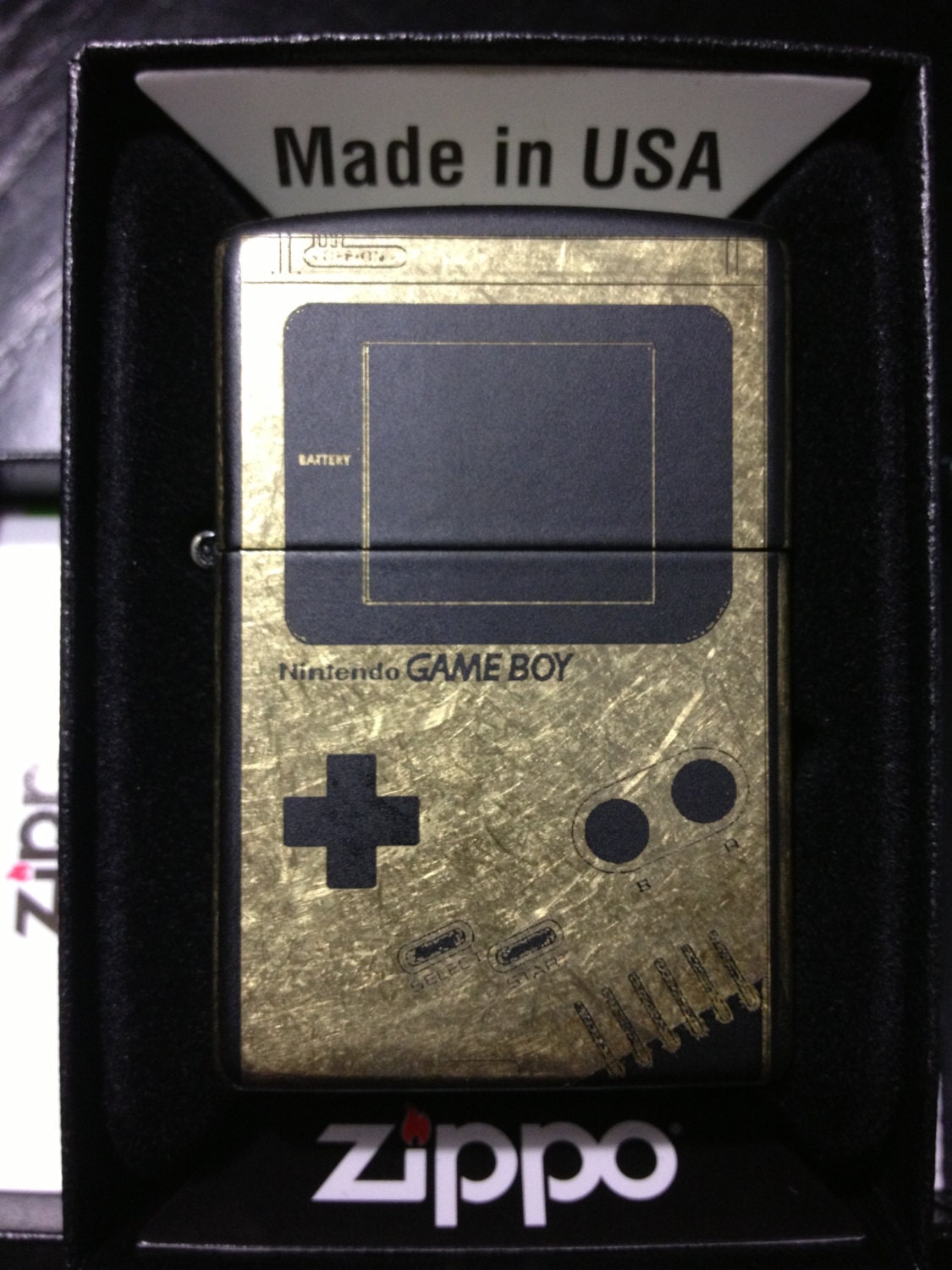 Game Boy Zippo Lighter