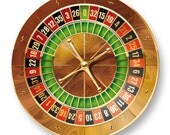 Badge Button Ø38mm Ø1 1/2" Jeu Roulette Casino Table de Jeu Bille Croupier