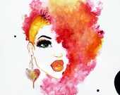 Electric Pink 8.5x11 Print