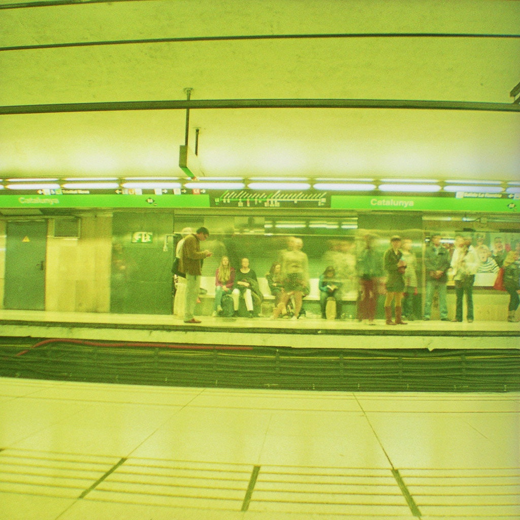 40 days in Barcelona- 35mm Diana mini film