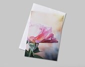 8 Miniature Note Cards-Paper Goods-Blank -Pastel pink peach yellow green white Rose spring summer stationery gift tag art card