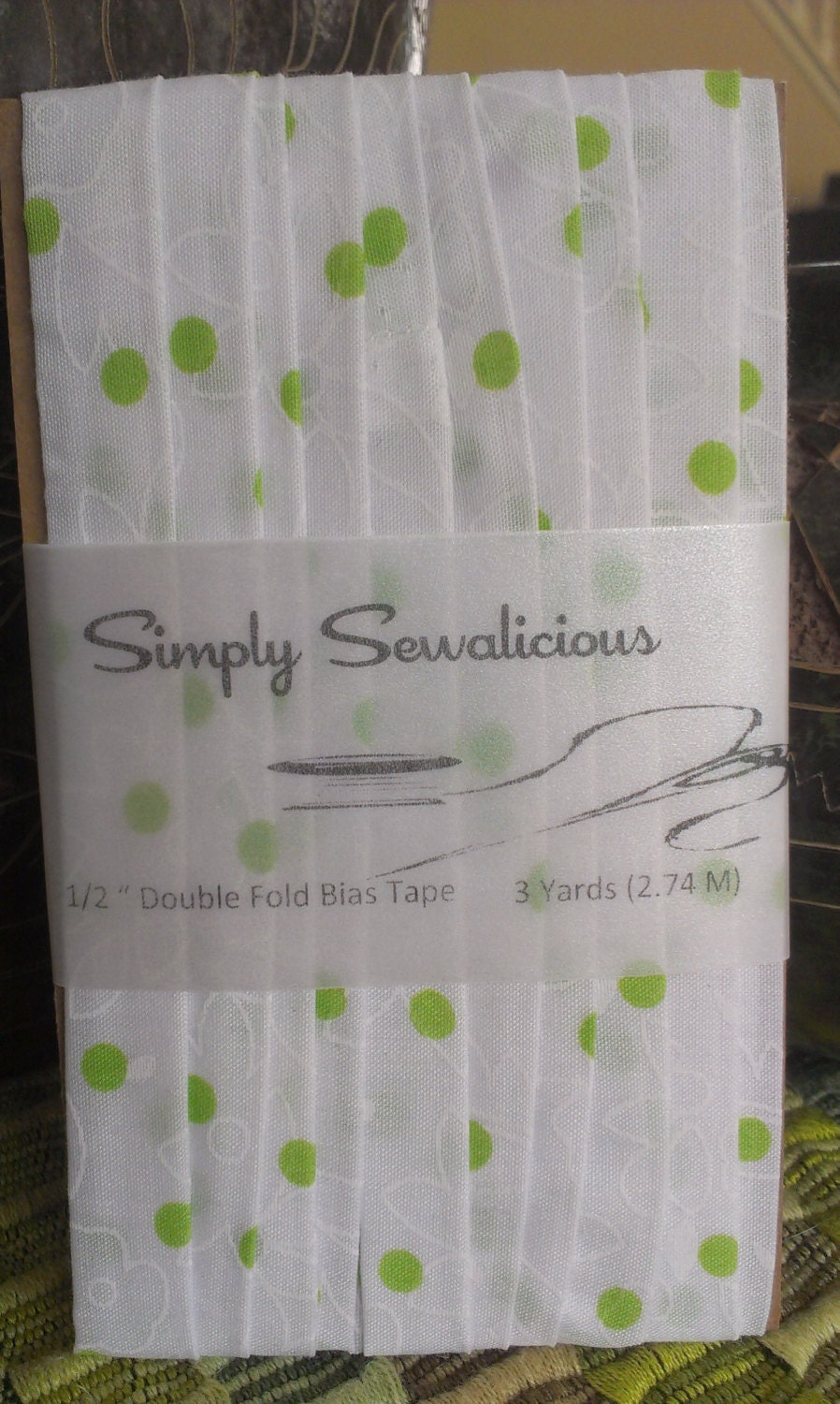 Half Inch Double Fold Bias Tape