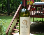 Wine Bottle Bird Feeder