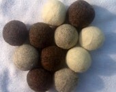 Rose scented Wool dryer balls