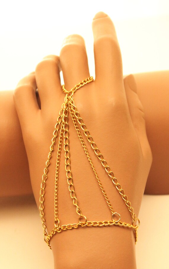 Hand Chain New Womens Fashion Jewelry Stylish Chic by OuterGrey