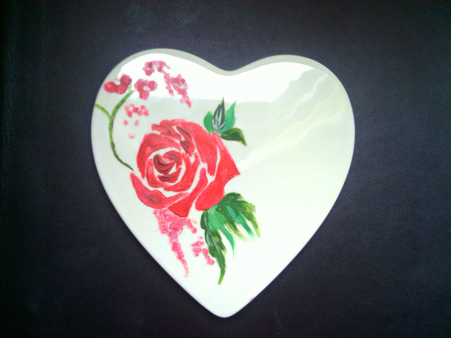 Pretty Rose Coaster. x4
