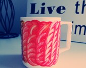 HAVE FUN Hand Drawn Mug / Coffee Mug / Tea Cup / Black and White Mug / Funny Mug Ideas