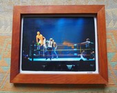 LUCHA LOCA - unique, handmade wooden frame and limited print