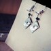 Ace of spades earrings