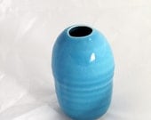 light blue seed vase - davistudio