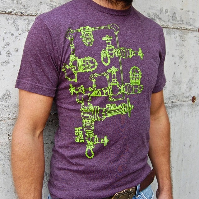 Pipes & Cage lights tee