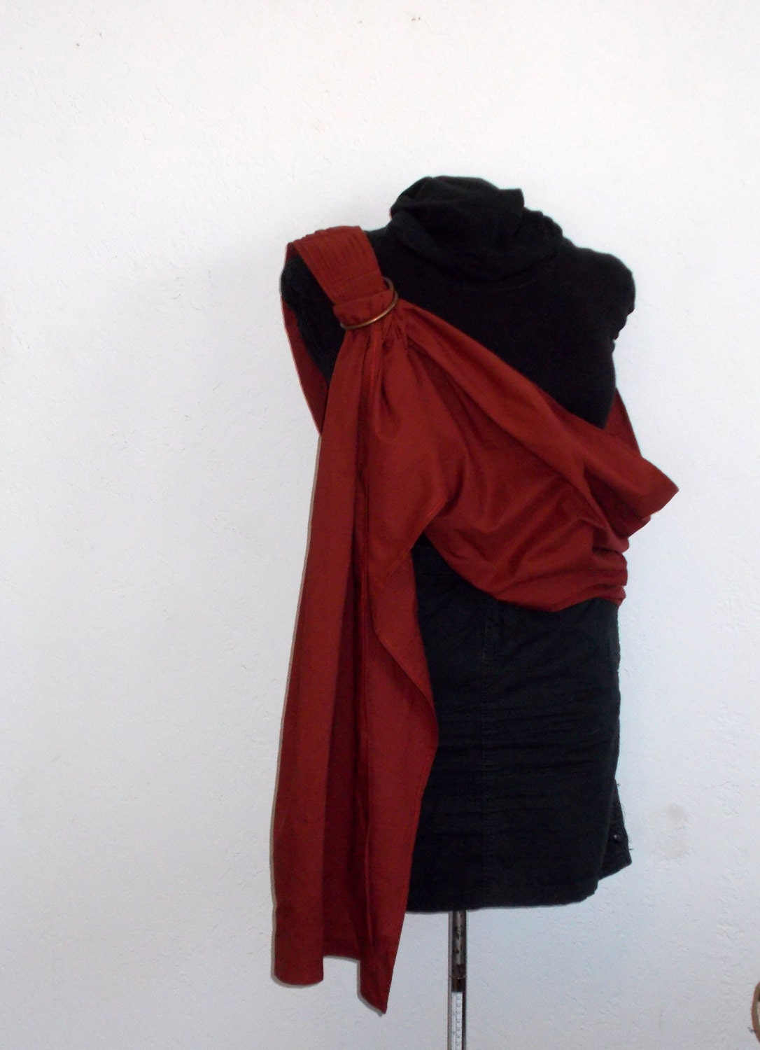 Baby Sling Wrap - Weld-free Rings - Cotton - Rust