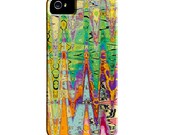 iPhone 5 Case - Alva - Funky Abstract Art by Ingrid Padilla