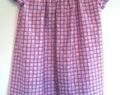 SIMPLY MODEST, Girl Dress, Size 3T, Mennonite Style, Pink and Purple Check