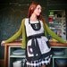 Rainbows and Lace Full Hostess Apron
