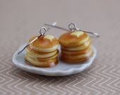 Buttermilk Pancake Earrings