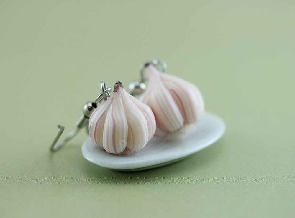 Garlic Earrings