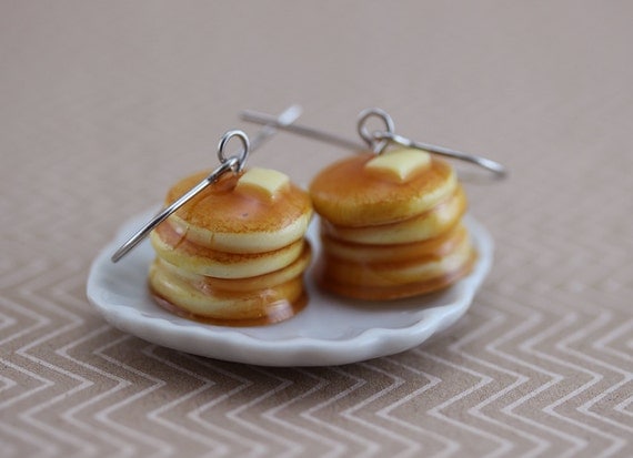 Buttermilk Pancake Earrings