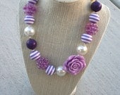 Purple Bublegum Necklace