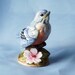 Vintage Baby Blue Bird by Andrea