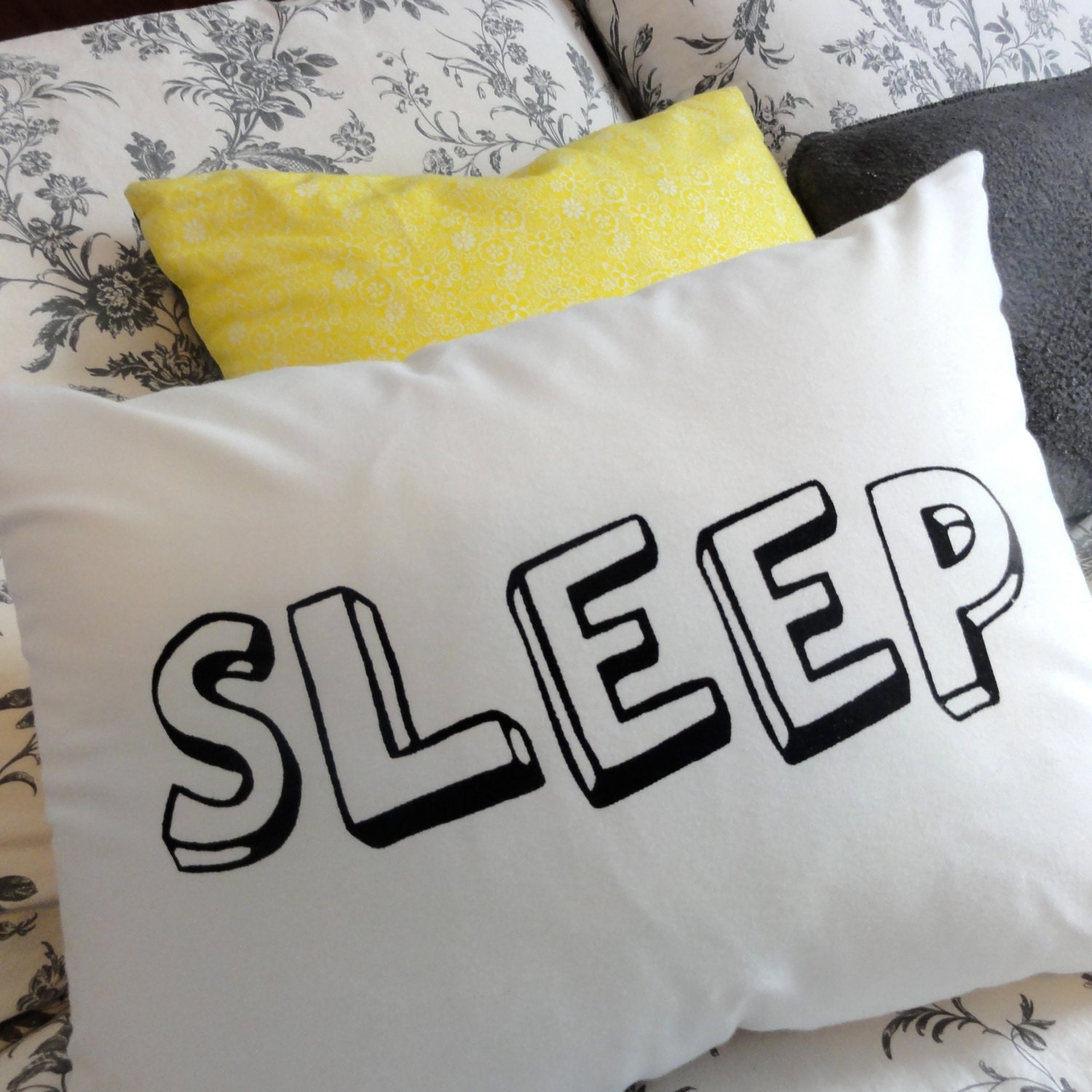 Sleep & Play - Two Sided Pillow - Includes Insert