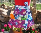 Bird Half Apron with 6 Pockets - Vendor - Gardening - Teacher's Gifts - Utility - Sassy Apron