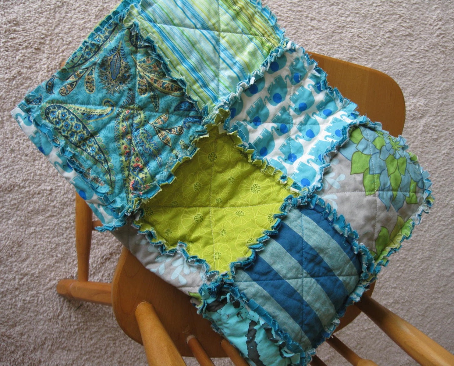 Rag Quilt - SEA WORLD