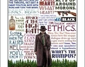 What's the Rumpus- Miller's Crossing tribute- signed print