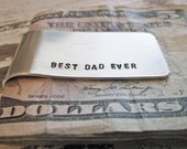 custom money clip - personalize for a cool groomsman gift
